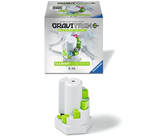 Ravensburger - Gravitrax POWER - Elément Elevator - 26200 - Jeu de construction STEM - Circuits de billes créatifs - Fonction électronique - Enfants de 8 ans et plus - Version française