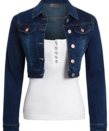 SS7 Femme Veste En Jean Cropped