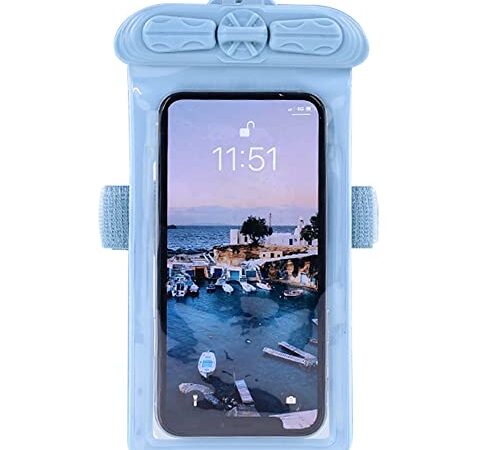 Vaxson Coque Bleu, Compatible avec XIAOMI MI9 MI 9, Pochettes Étanches Housse étui Waterproof Pouch Case [Pas en Protecteur d'écran ] Neuf