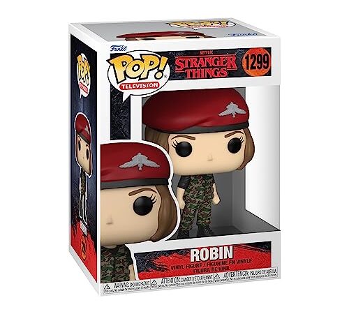 Funko Pop! TV: Stranger Things - Robin - Figurine en Vinyle à Collectionner - Idée de Cadeau - Produits Officiels - Jouets pour Les Enfants et Adultes - TV Fans