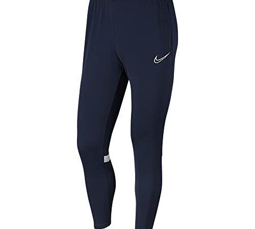 Nike Homme Dri-fit Academy Les Pantalons De Survêtement, Obsidian / Blanc Blanc Blanc, M EU