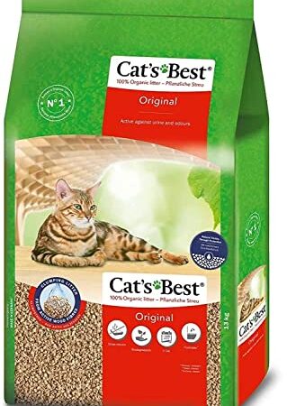 Cat’s Best Original - litière pour chats agglutinante - 40L / 17.2kg