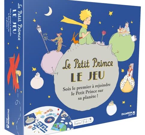 DUJARDIN - Le Petit Prince - Jeu de Plateau pour Enfants - Jeux de société Famille - Dès 5 Ans - 2 à 6 Joueurs