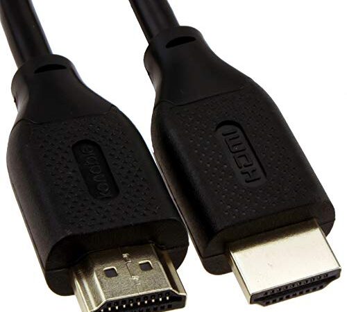 kenable HDMI câble 2,0 Haute Vitesse Cordon Pour LED/OLED/QLED TV 4K HDR Ethernet Plaqués Or 5 m [5 mètre/5m]