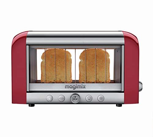 MAGIMIX Grille pain 11540 Vision Rouge