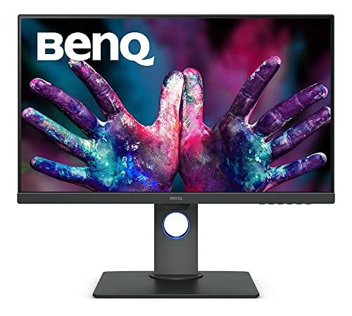 Moniteur BenQ PD2700U 4K HDR UHD 27" pour le design graphique,100 % Rec. 709, sRVB, KVM, Eye-Care