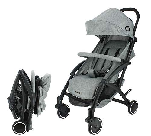 Nania Poussette compacte LILI 0-36 mois - Légère 6kg (gris)